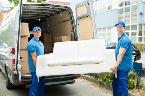 Local moving team handling a South Harrow house or flat move