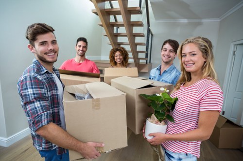 Removal van service context for South Harrow residential moves