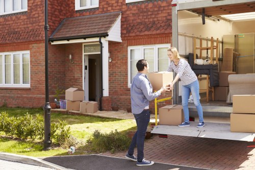 Professional packing and unpacking service for a South Harrow home move