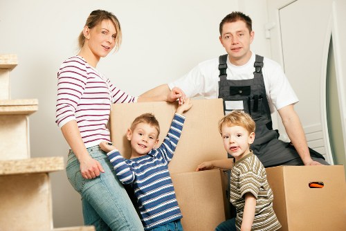 Local moving truck helping with flat and house moves in South Harrow