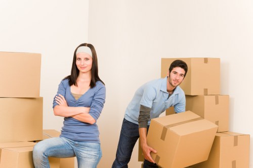 Packing and loading service for a South Harrow house move
