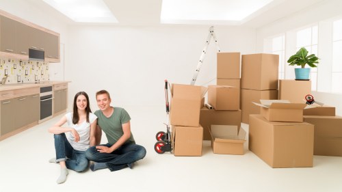Residential removal van service near South Harrow streets