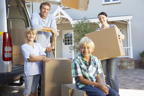 Local van loading for a South Harrow home or flat move