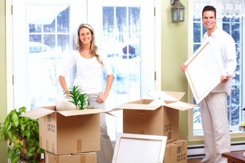 Residential move planning with a moving truck in South Harrow