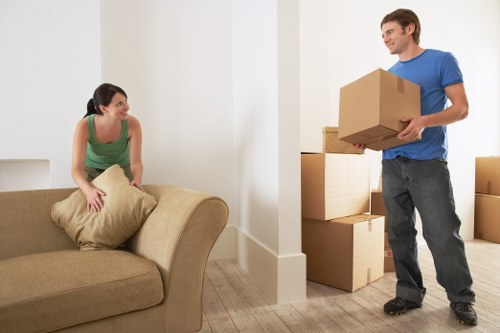South Harrow flat move with local removals van support
